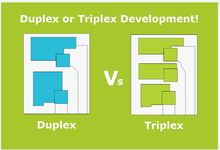 duplex versus triplex development