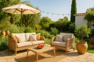 amenagement jardin tunisie ete inspiration mediterraneenne terrasse exterieure